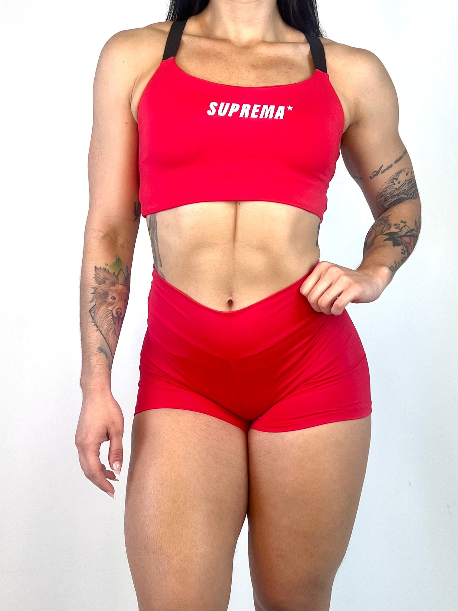 Top gladiador vermelho | Suprema