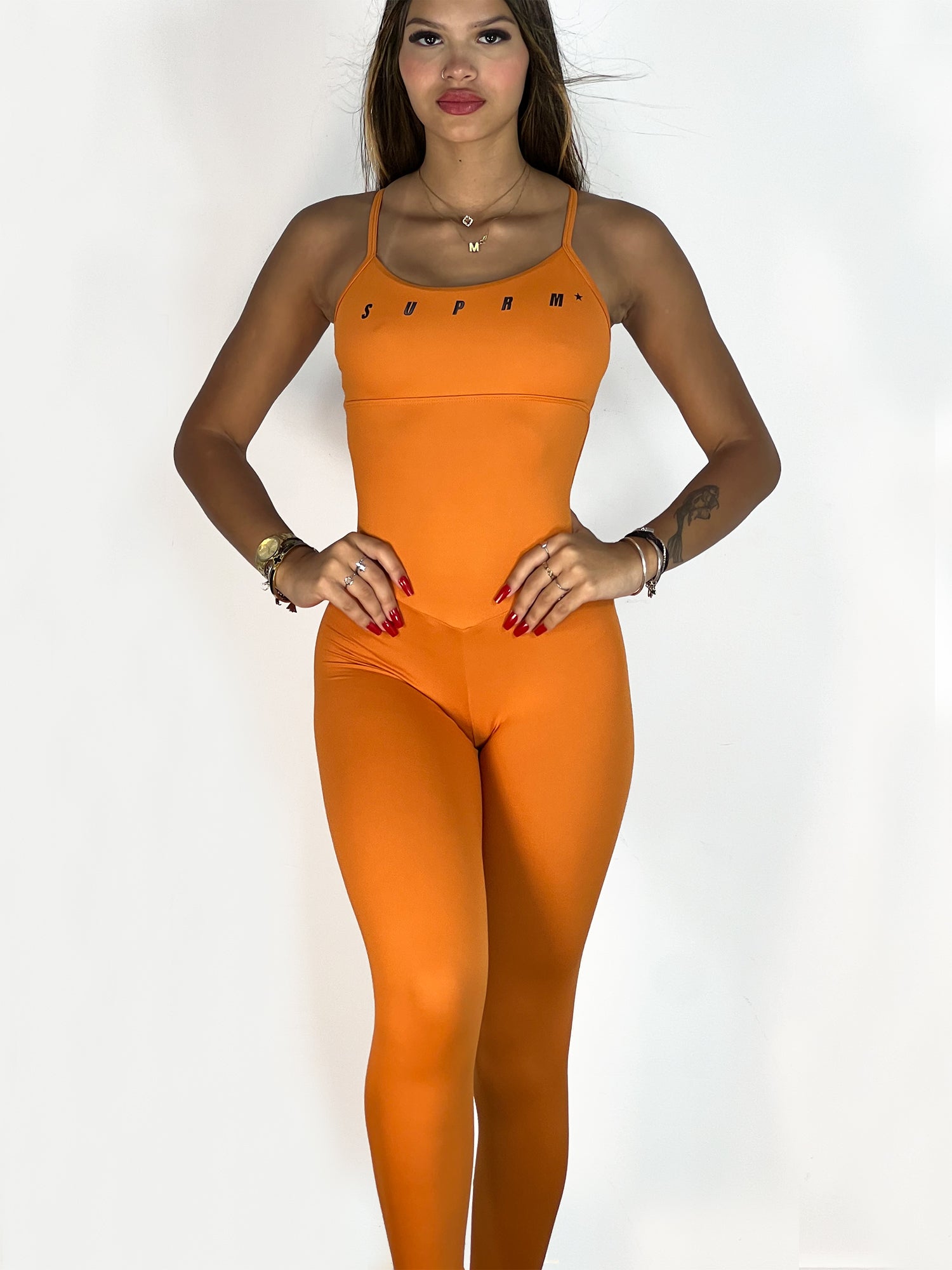 Macacão butterfly caramelo | Suprm