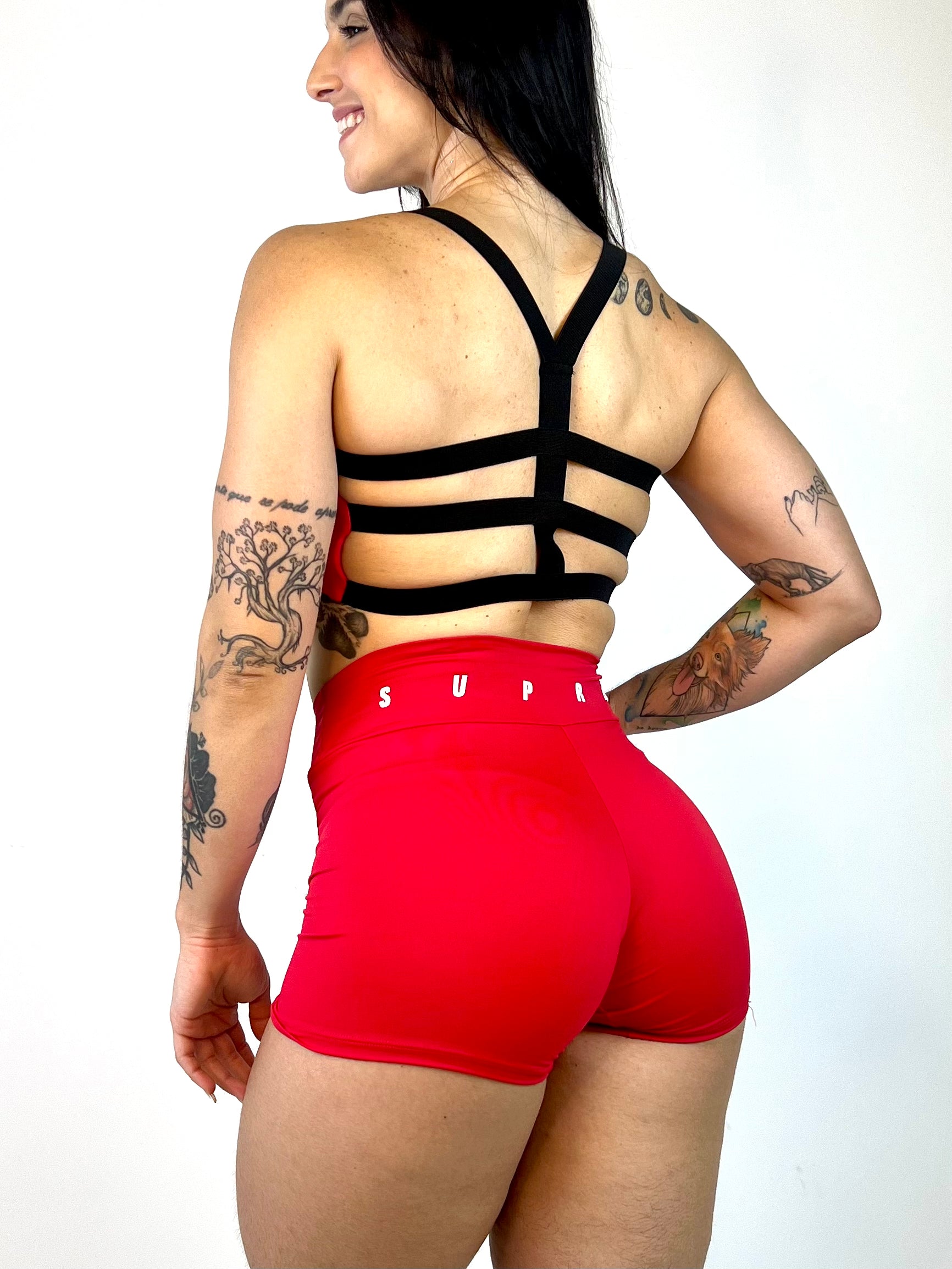 Top gladiador vermelho | Suprema