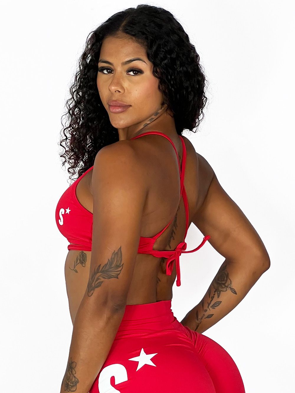 Top trançado vermelho | Suprema