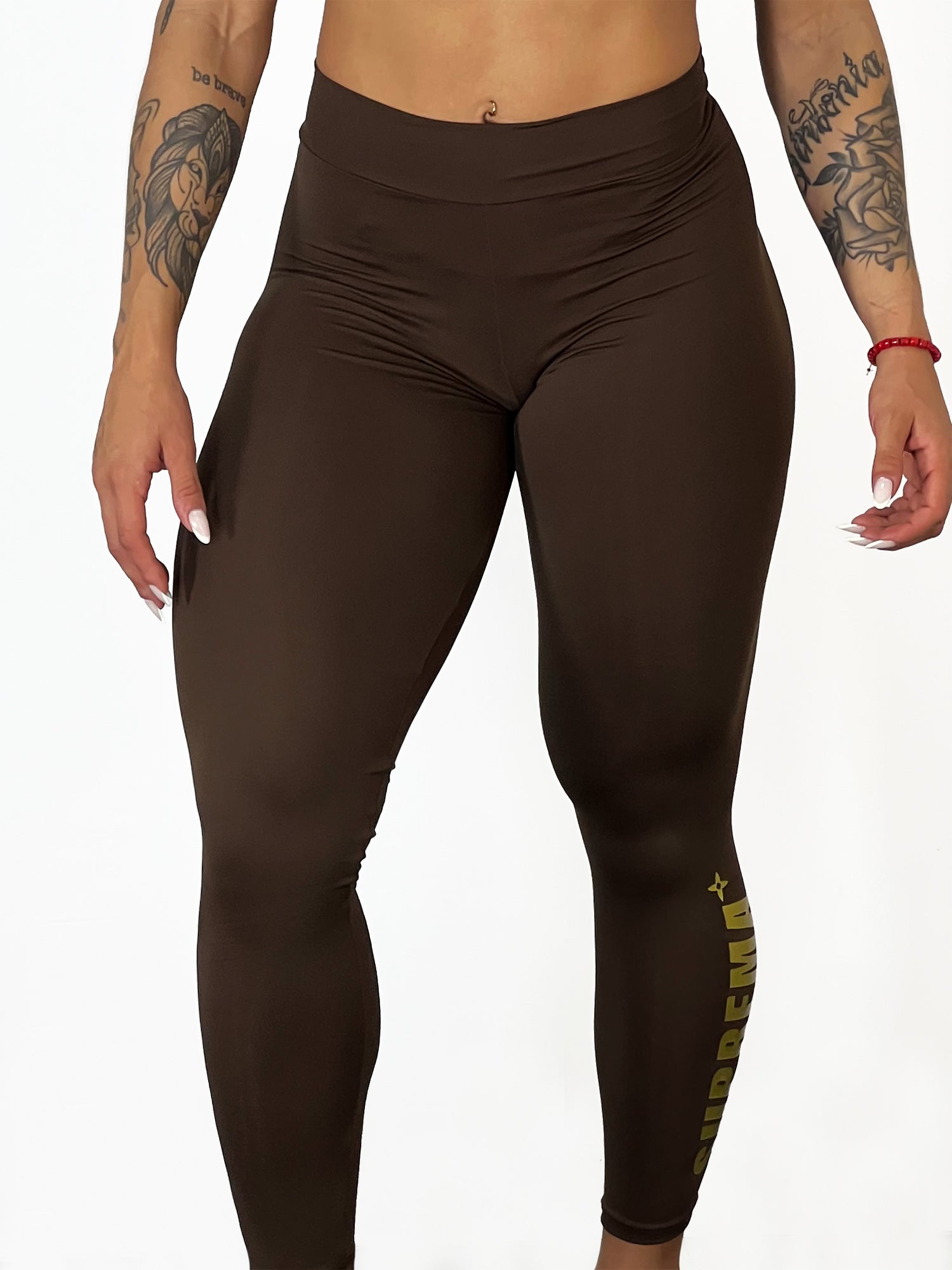 Calça empina marrom Louis | Suprema