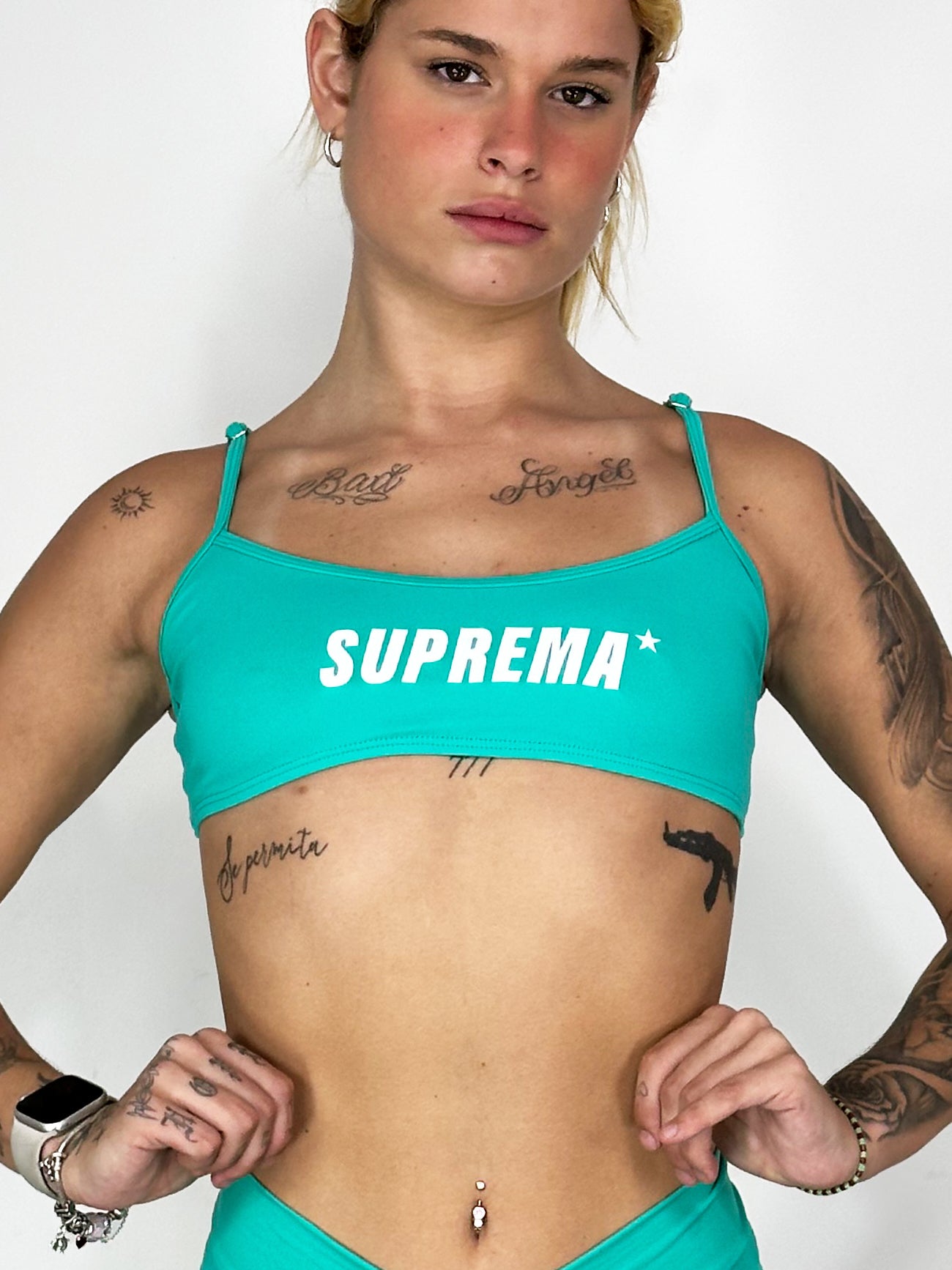 Top alça aquamarine | Suprema