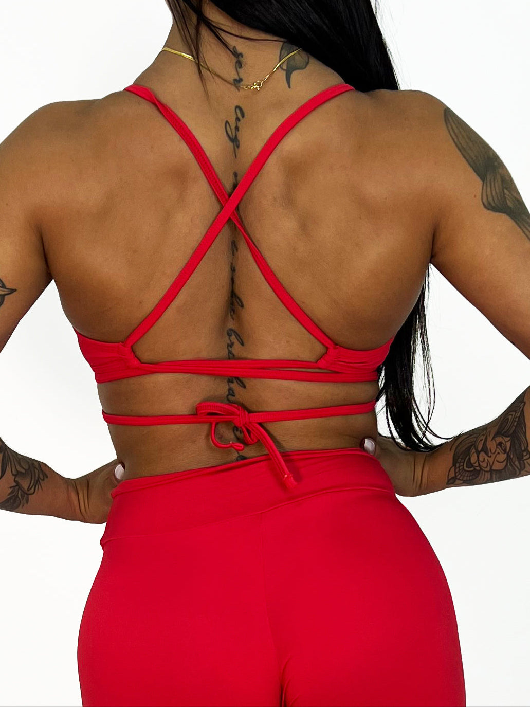 Top trançado vermelho | Supremadrop