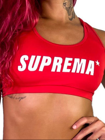 Top performance vermelho | Suprema