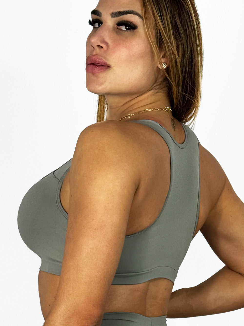 Top performance cinza | Suprema