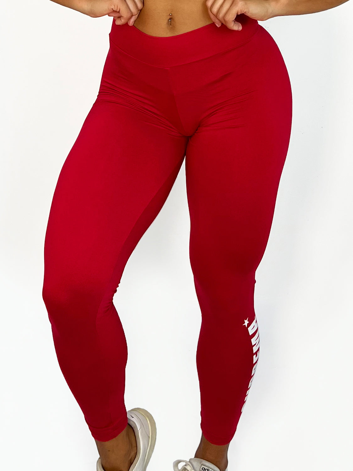 Calça empina vermelha | Suprema