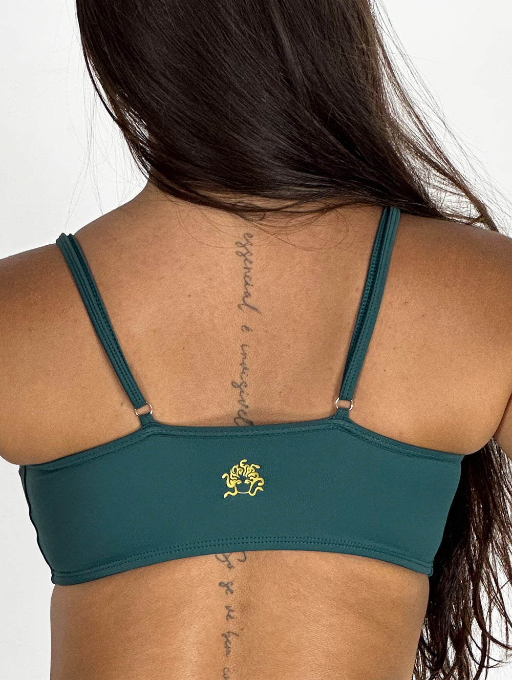 Top alça verde Versace | Suprm