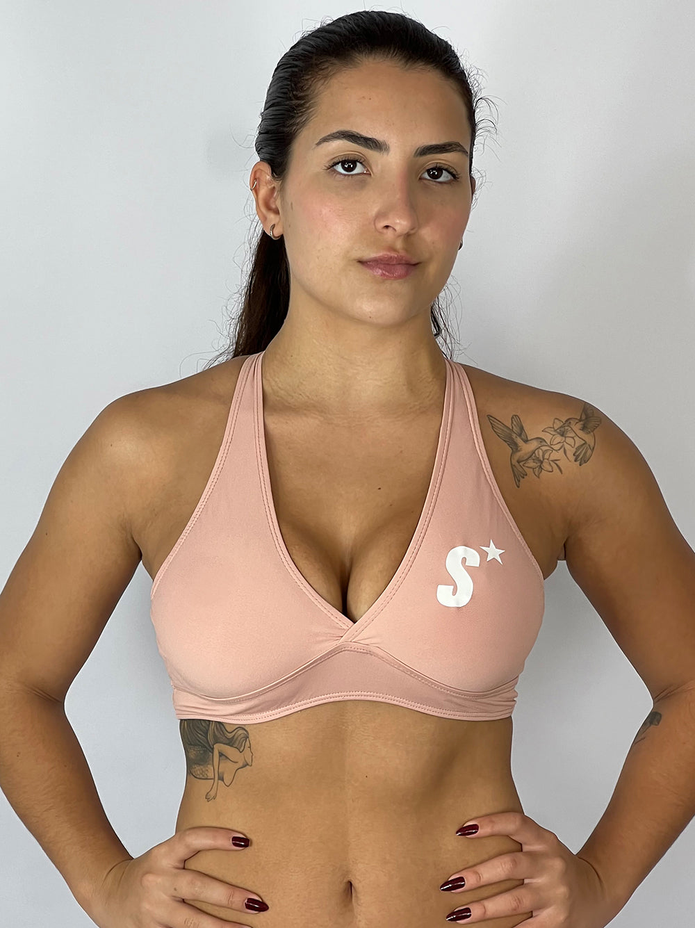 Top cruzado rosa blush | Supremadrop