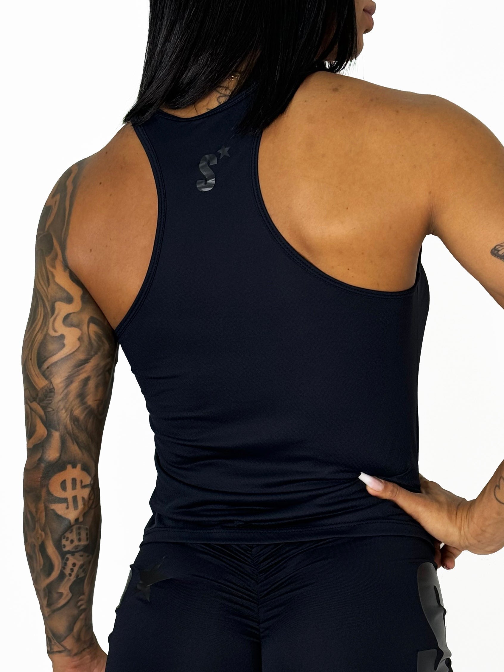 Regata clássica preta | Allblack | Suprema