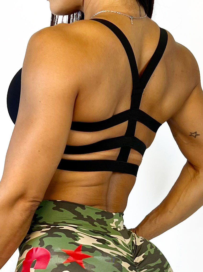 Top gladiador preto | Suprema