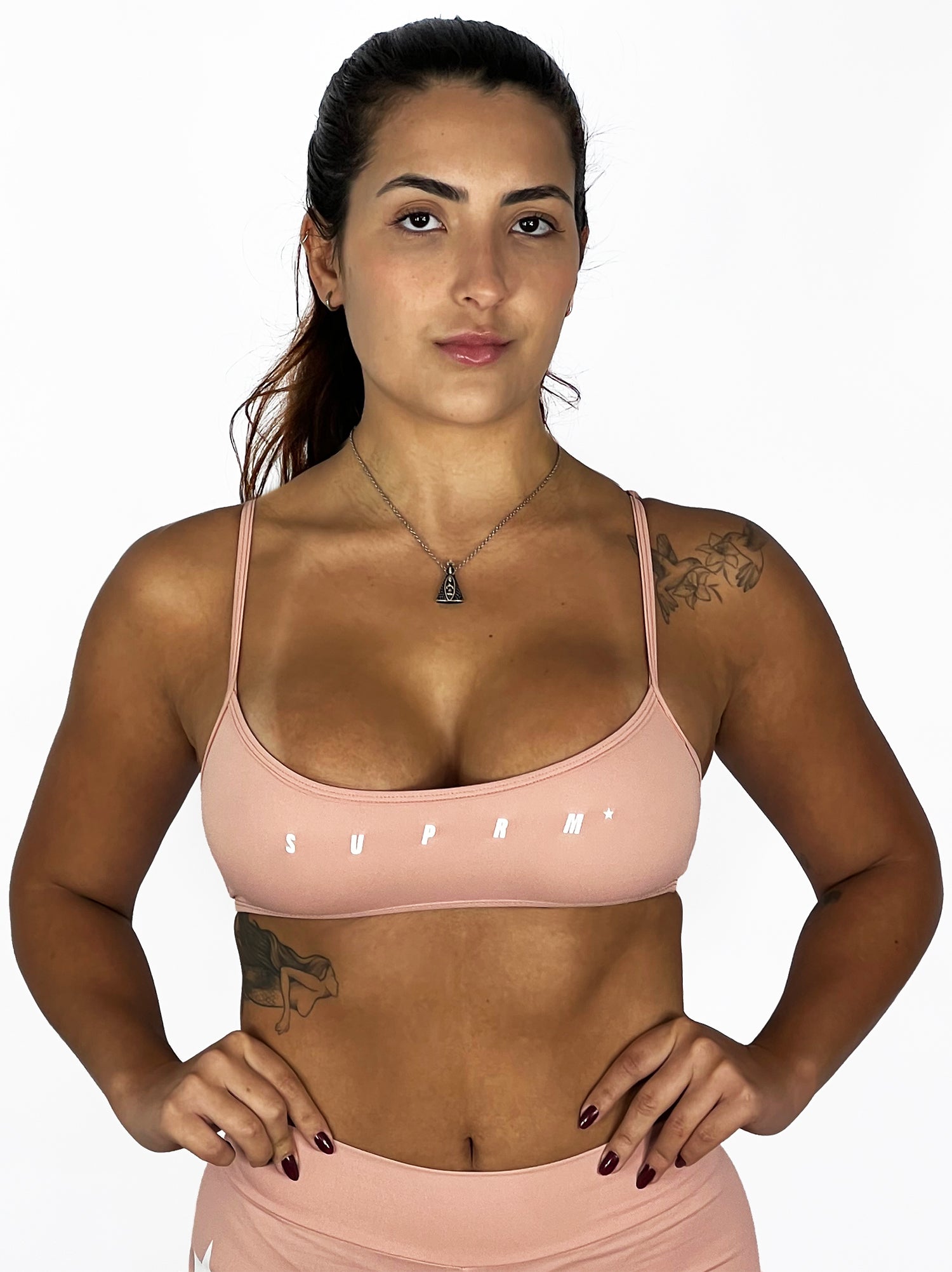 Top alça rosa blush | Suprm