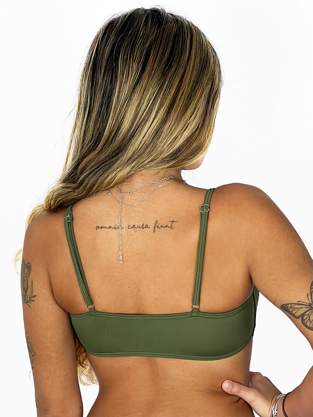 Top alça verde militar | Suprm
