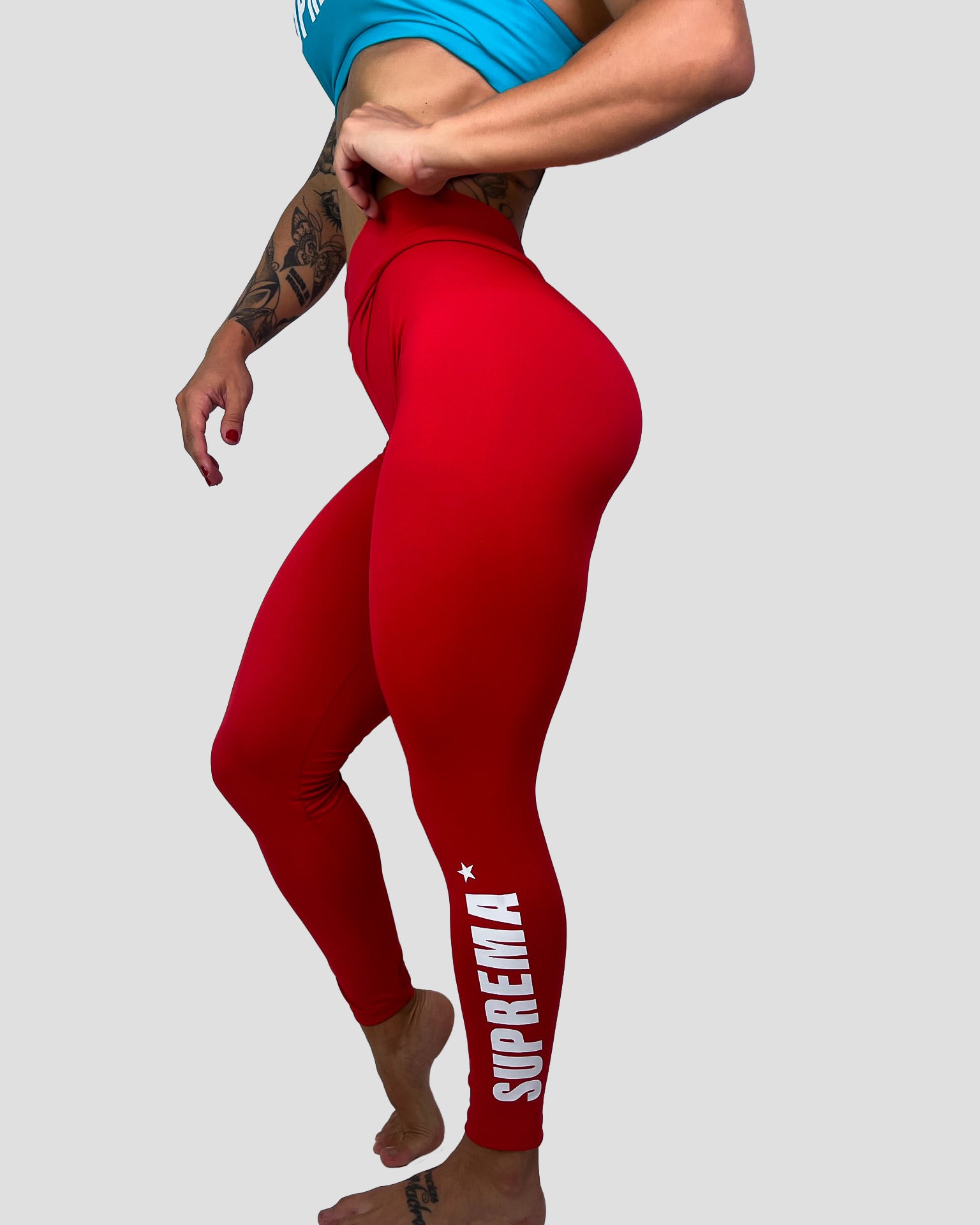 Legging vermelhas store