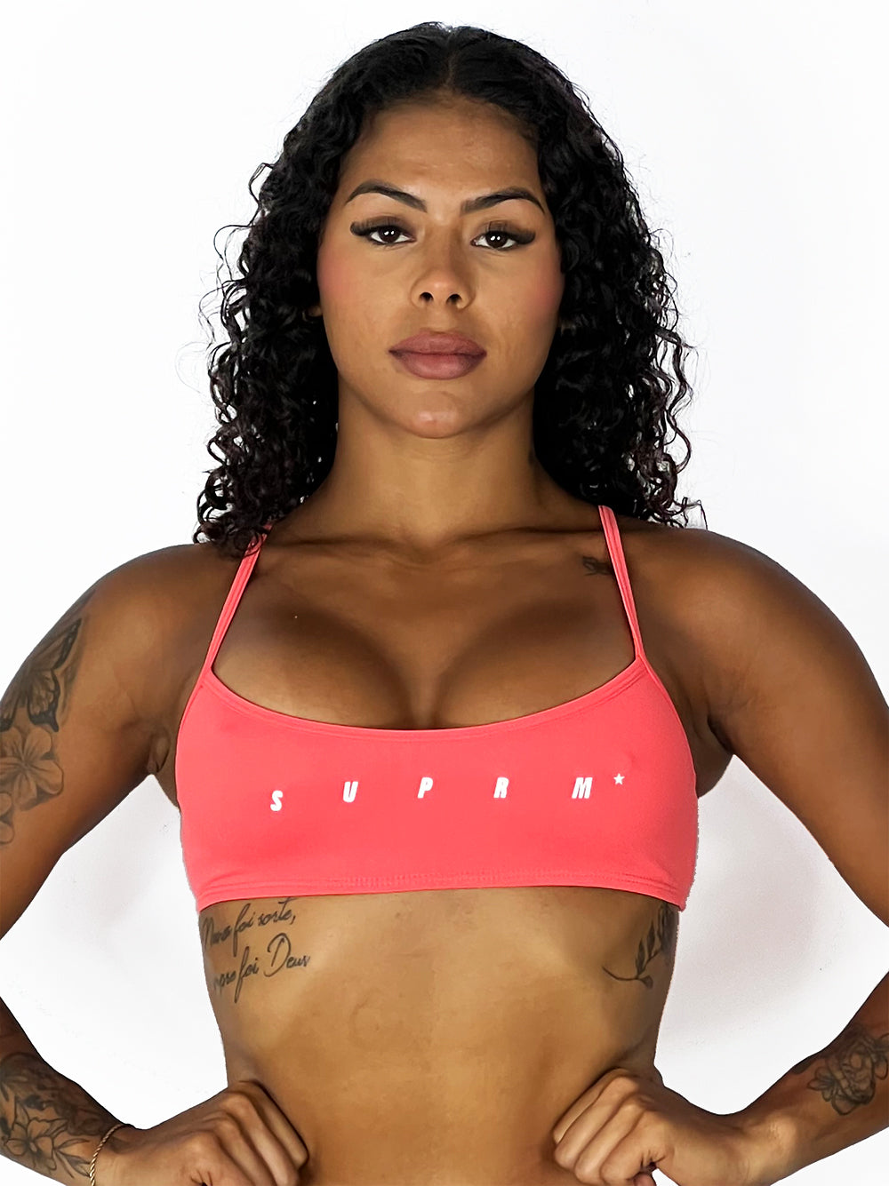 Top alça coral | Suprm