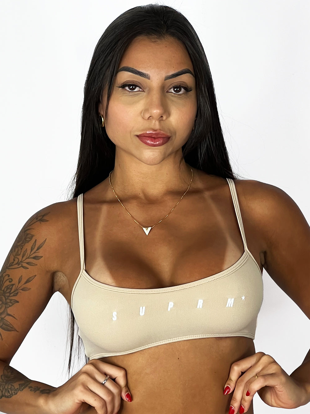 Top alça cacau | Suprm