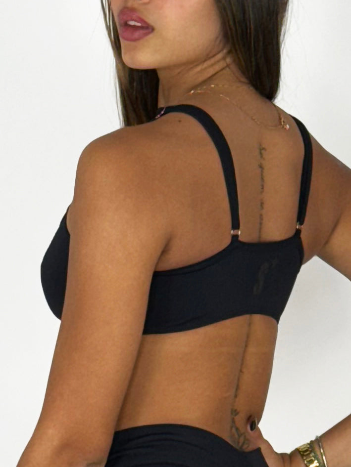 Top alça allblack | Suprema