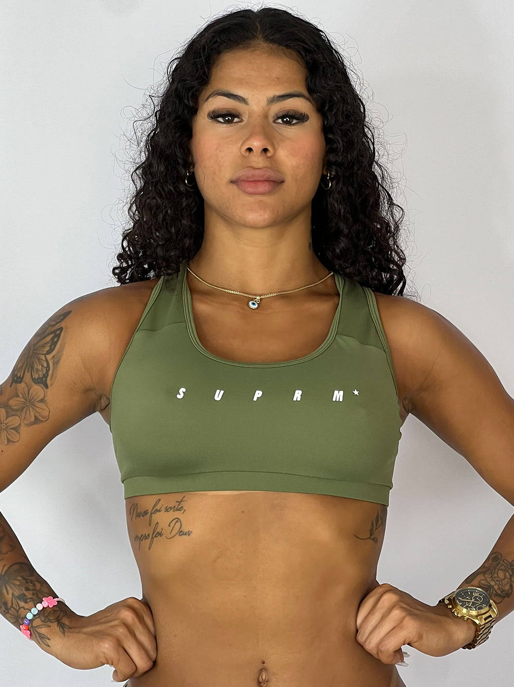Top performance verde militar | Suprm