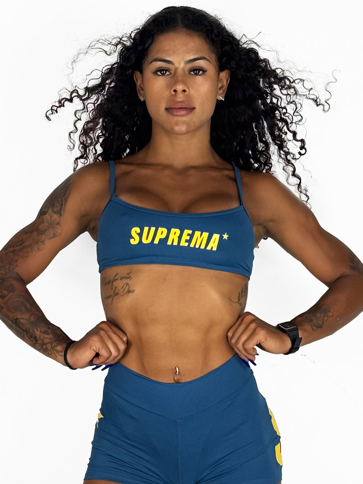 Top alça azul FBI | Suprema