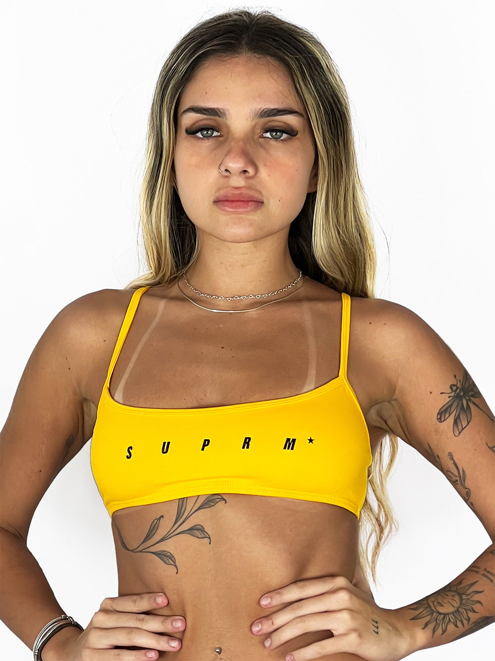 Top alça amarelo KILL BILL | Suprm