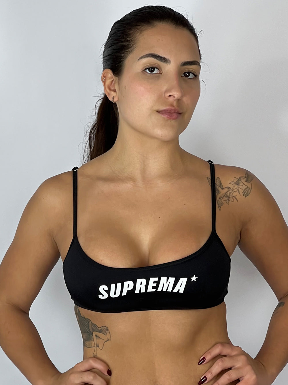 Top alça preto | Suprema