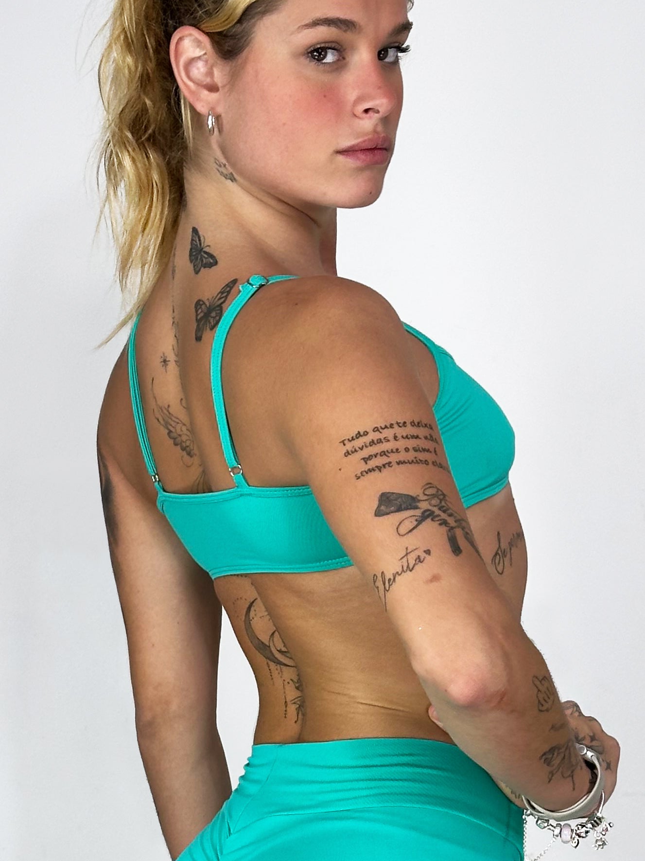 Top alça aquamarine | Suprema