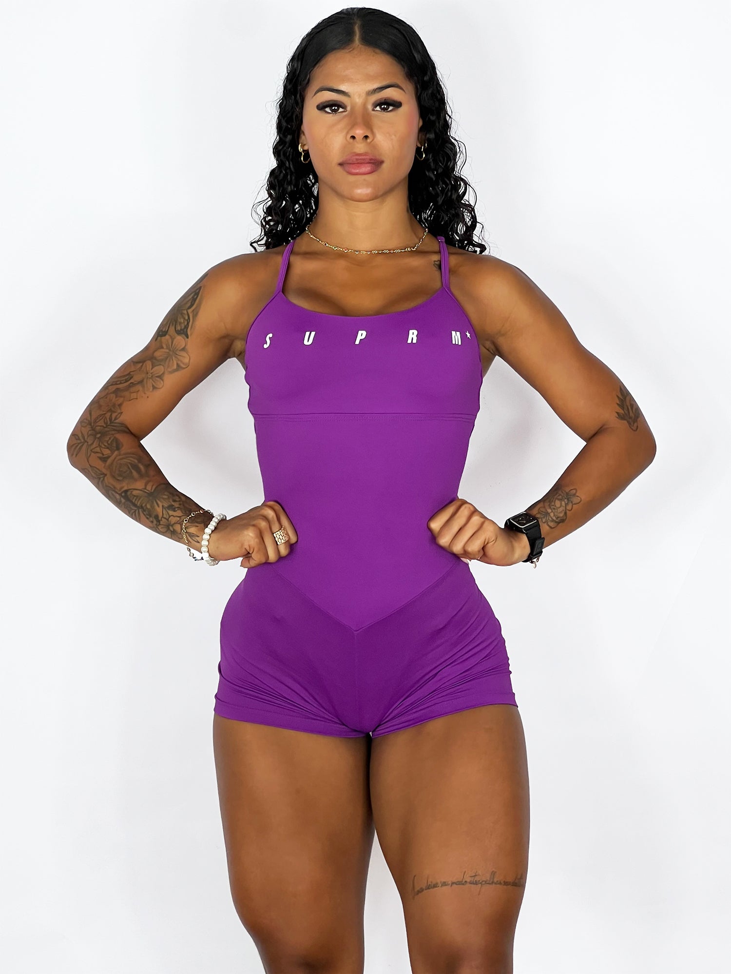 Macaquinho butterfly roxo violeta | Suprm