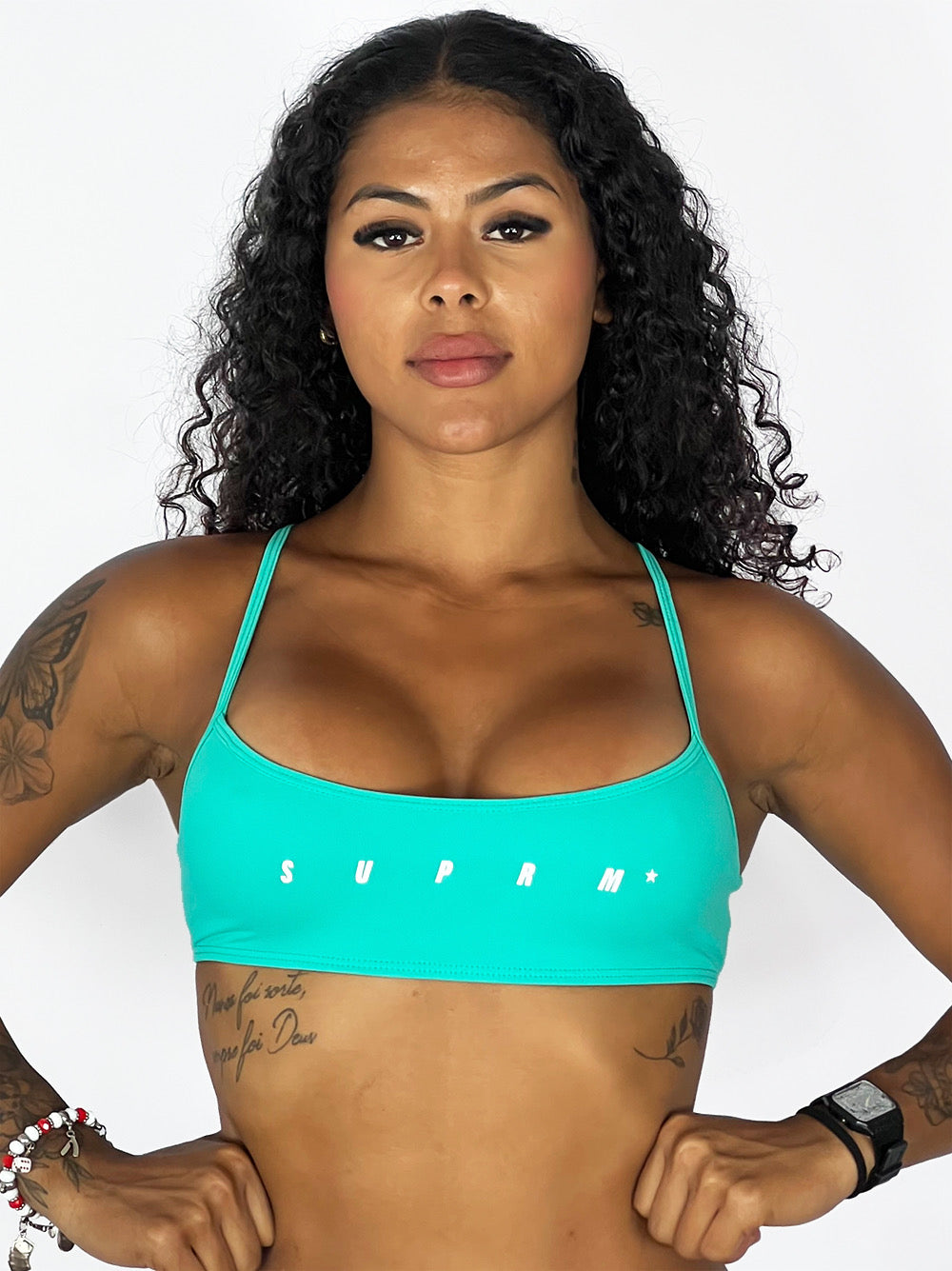 Top alça aquamarine | Suprm