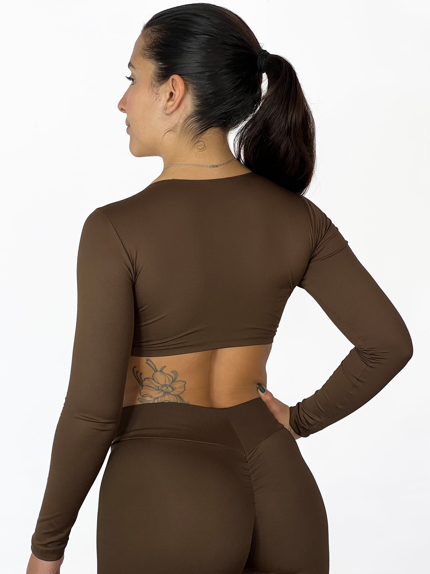 Cropped cigana marrom Louis | Supremadrop
