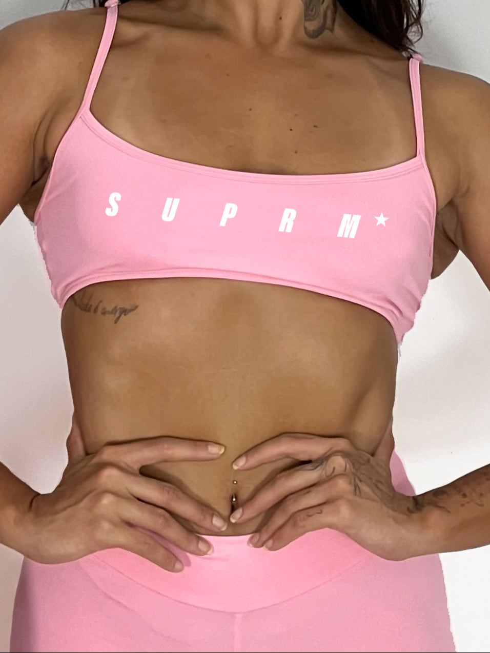 Top alça rosa | Rosa Baby | Suprm