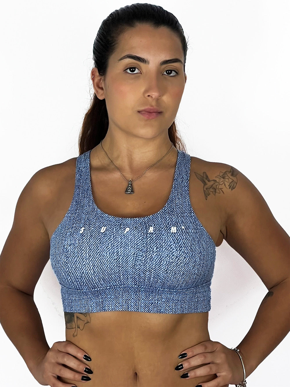 Top clássico jeans | Suprm