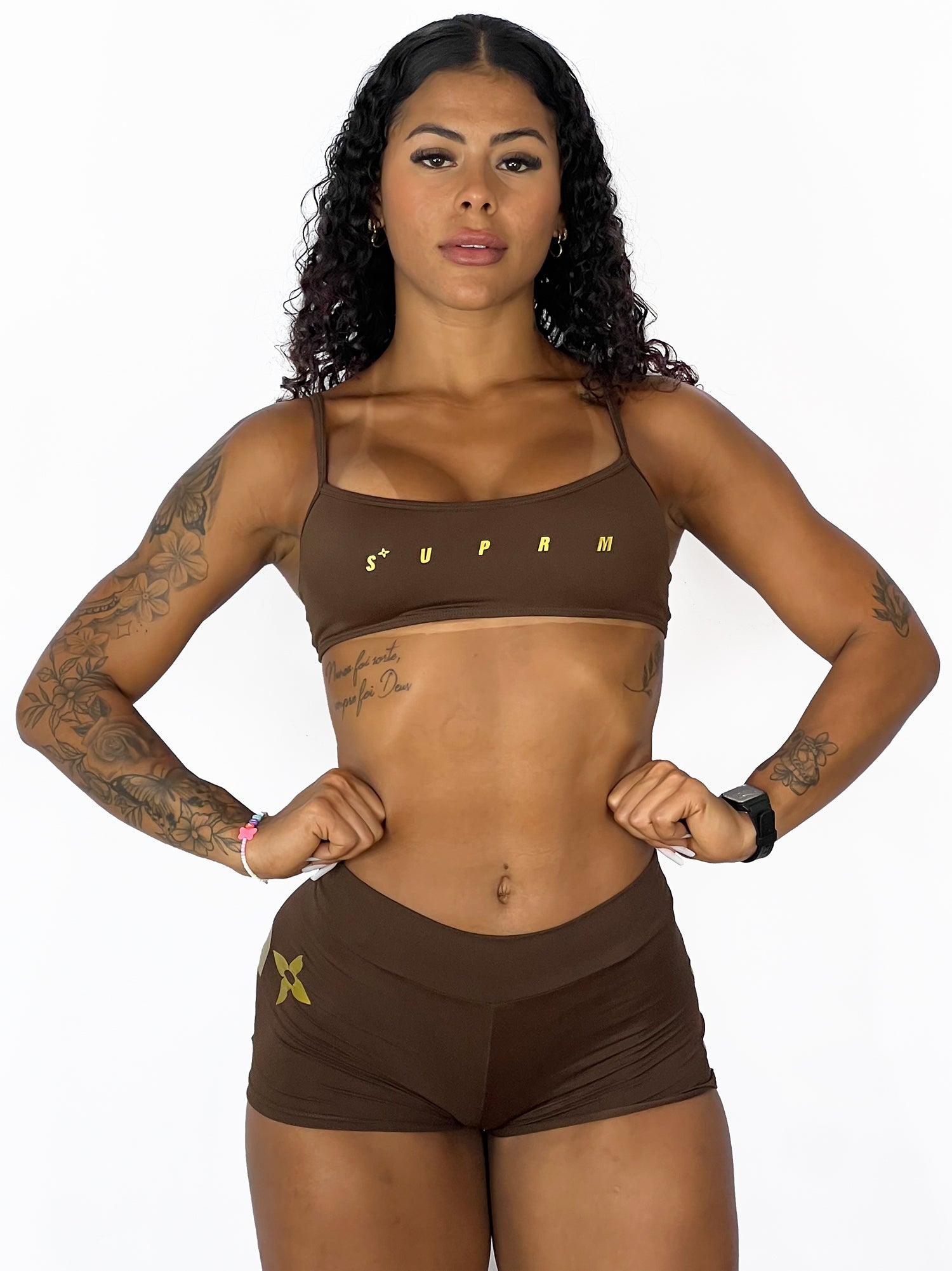 Top alça marrom Louis | Suprm