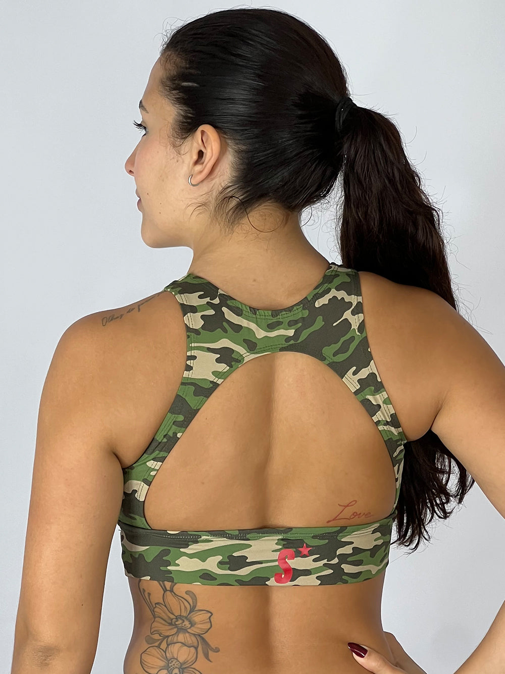 Top clássico camuflado | Suprema