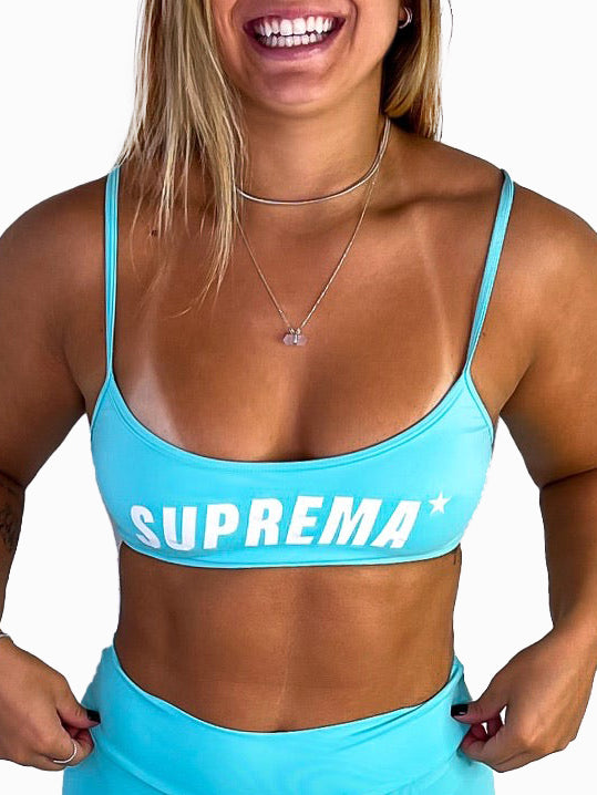 Top alça | Azul aruba | Suprema