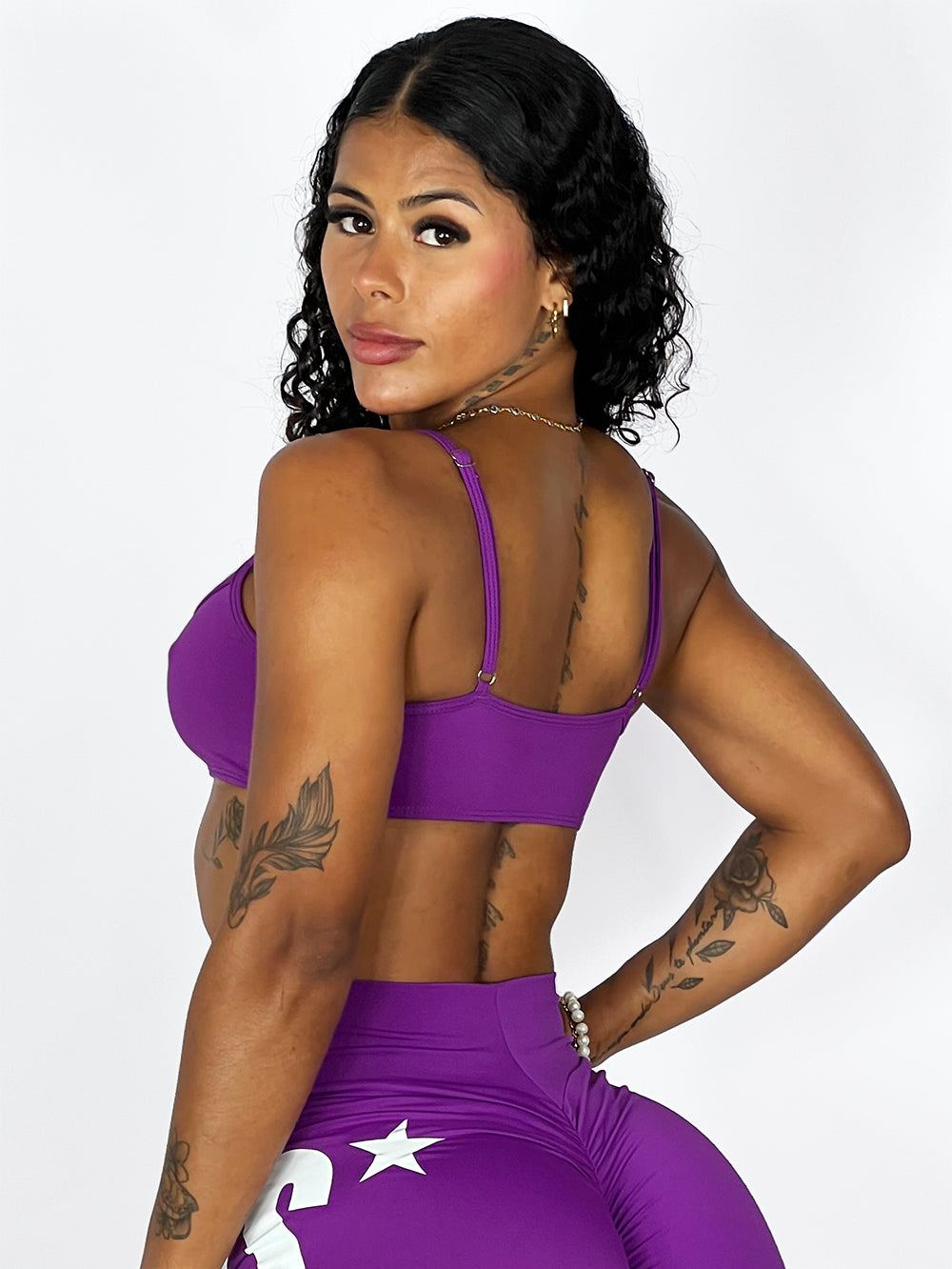 Top alça roxo violeta | Suprm