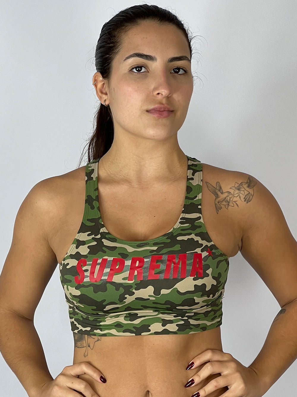 Top clássico camuflado | Suprema