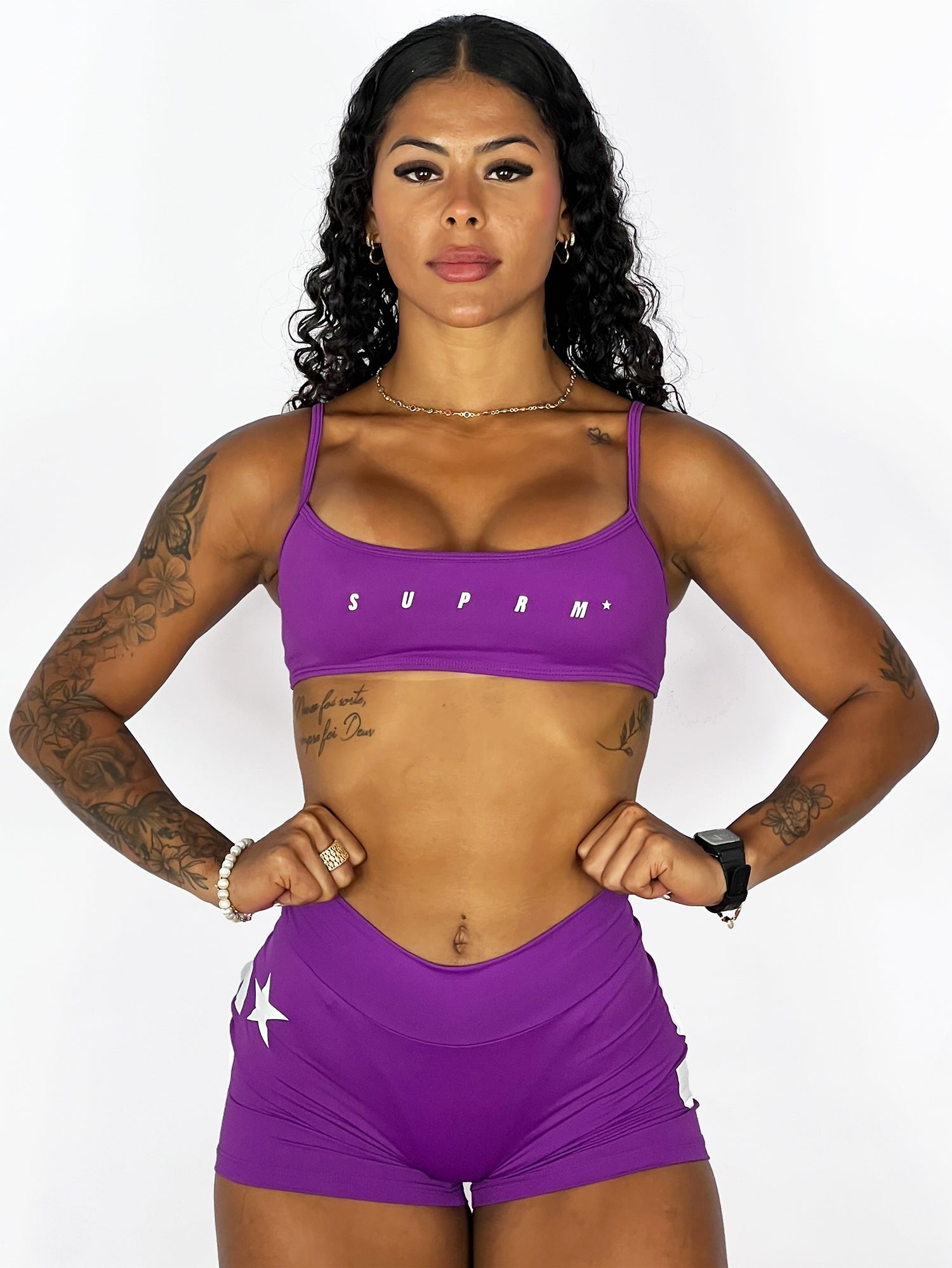 Top alça roxo violeta | Suprm