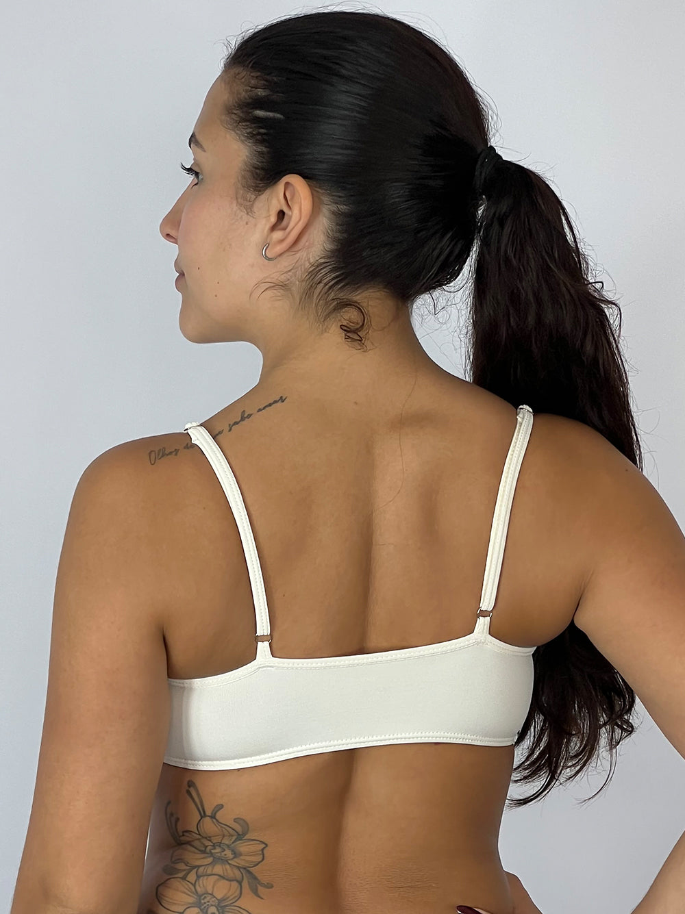 Top alça off white | Suprm