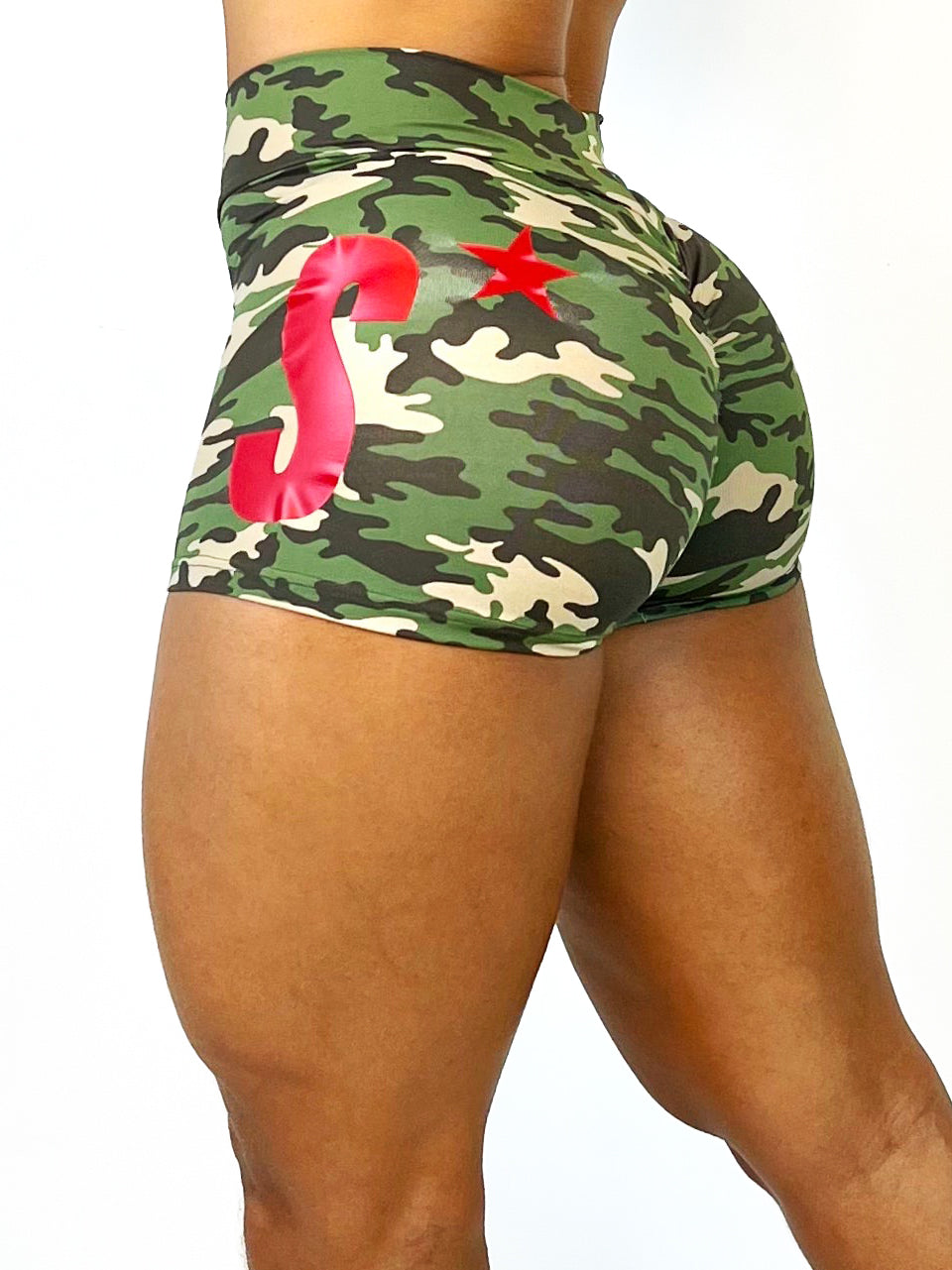 Short empina | Camuflado americano