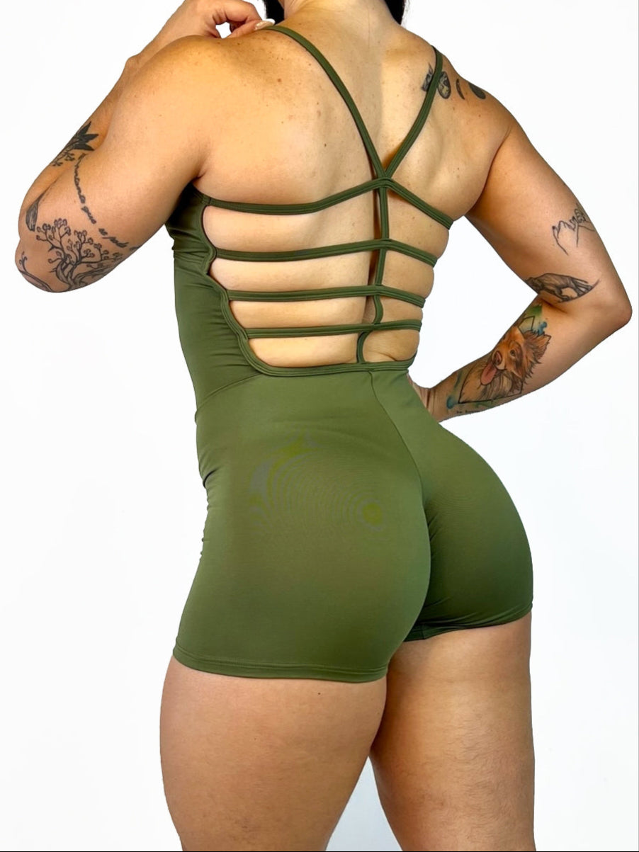 Macaquinho gladiador verde militar | Supremadrop