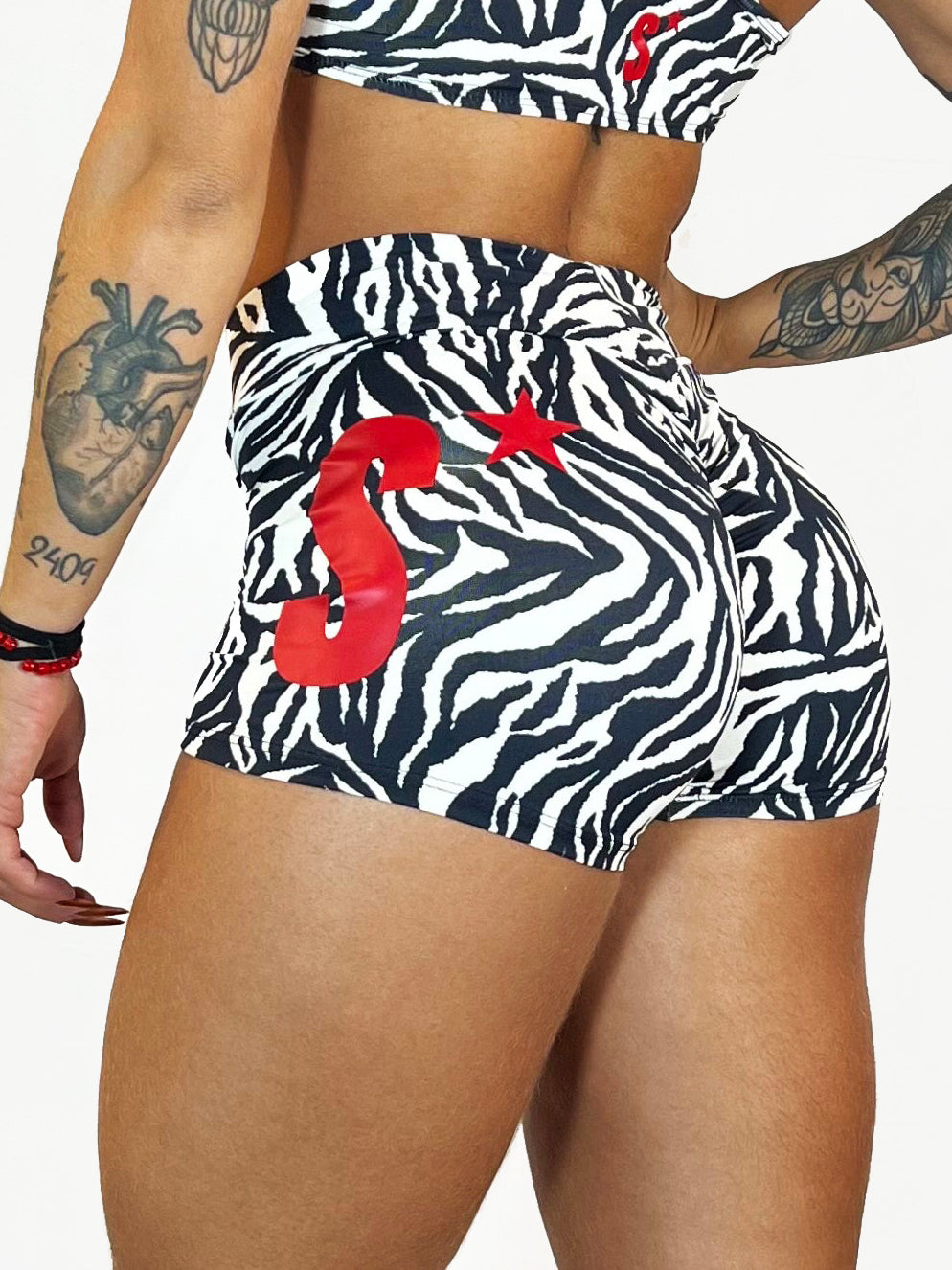 Short empina | Zebra Rainha